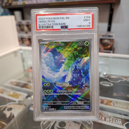 Pokemon TCG - Heracross Illustration Rare [PSA 9]