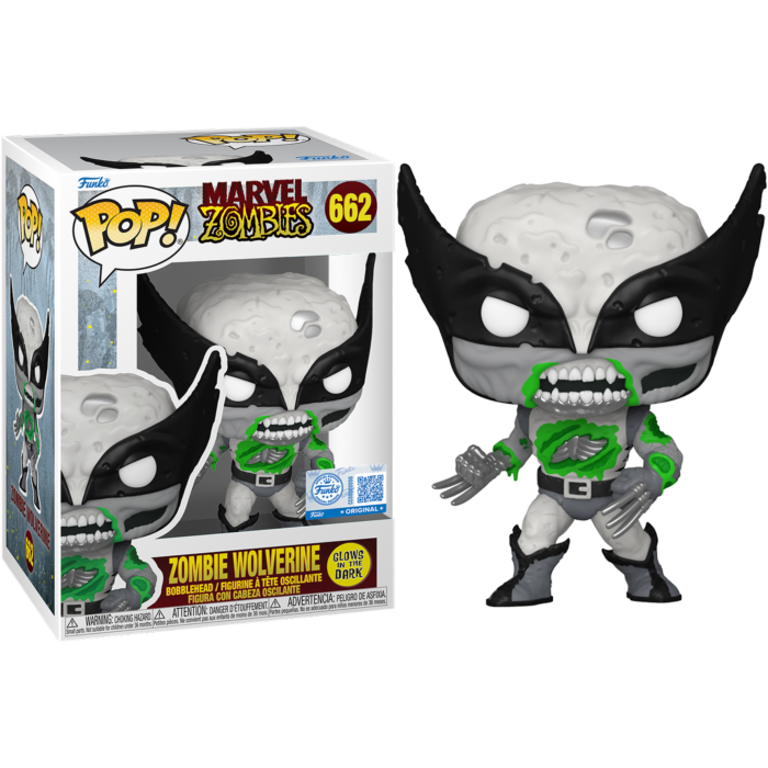Marvel Zombies - Zombie Wolverine [GITD] #662