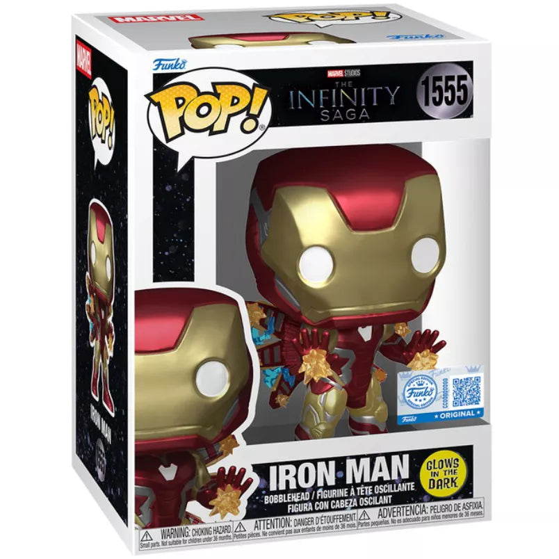 Marvel- The Infinity Saga - Iron Man [GITD] #1555