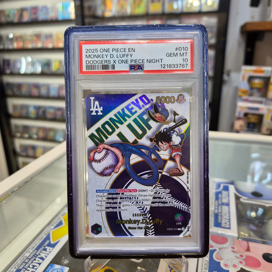 One Piece TCG - Monkey D Luffy Dodgers Night Promo [PSA 10]