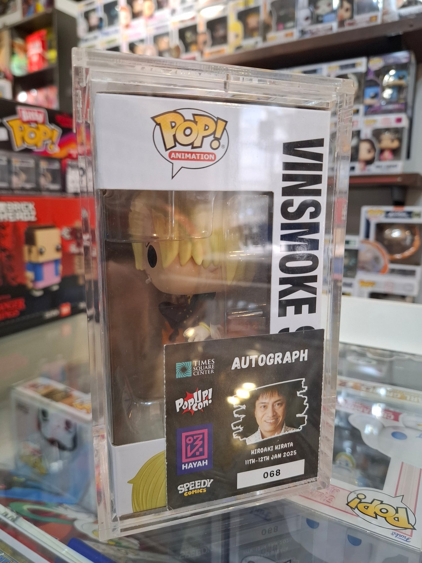 One Piece - Vinsmoke Sanji [Signed by Hiroaki Hirata Japanese Voice Actor] #398