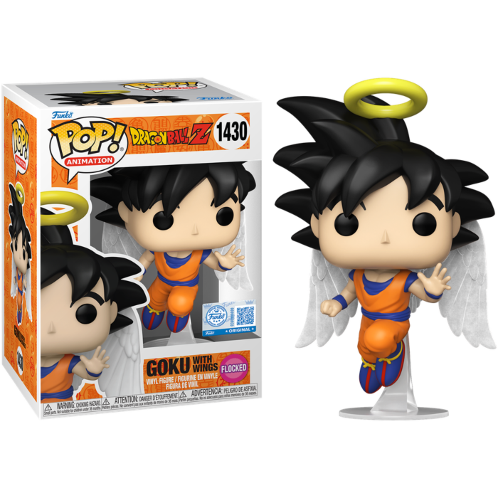 Dragonball Z - Goku with Wings [Flocked] #1430