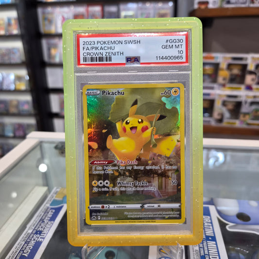 Pokemon TCG - 2023 FA Pikachu Crown Zenith [PSA 10]