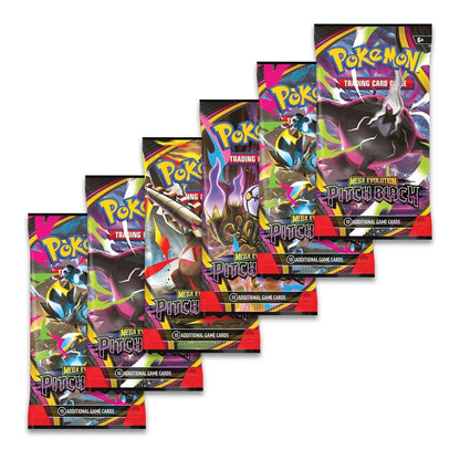 Pokémon TCG - Mega Evolution Pitch Black Booster Bundle [6 Packs]