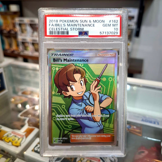 Pokemon TCG - FA Bill's Maintenance [PSA 10]