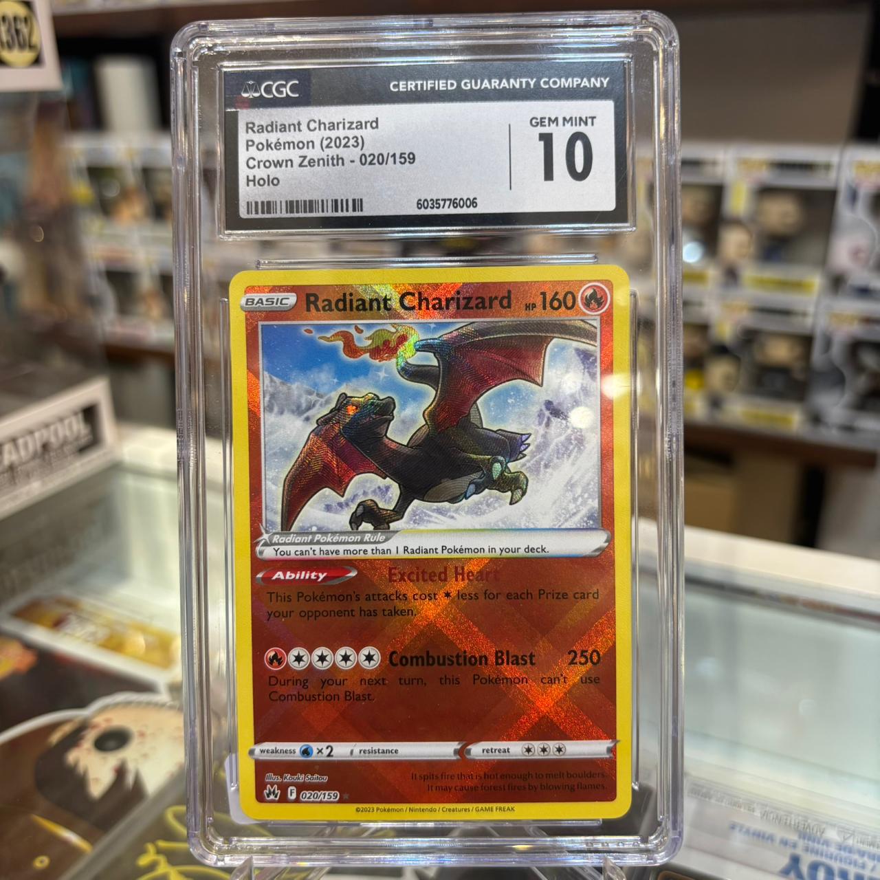 Pokemon TCG - Radiant Charizard [CGC 10]