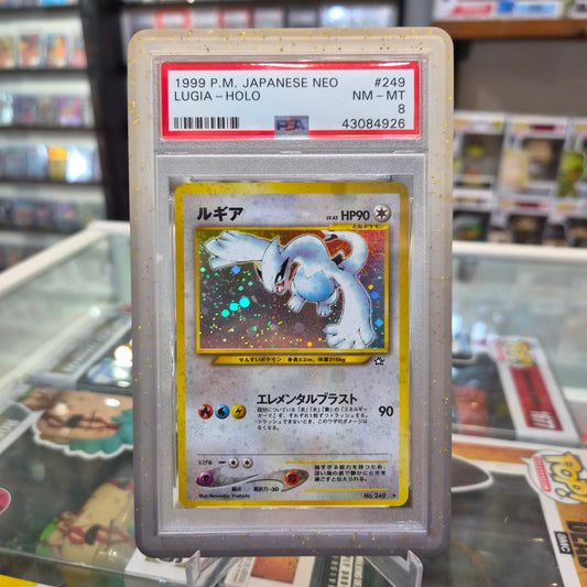 Pokemon TCG - 1999 Lugia Neo Japanese [PSA 8]