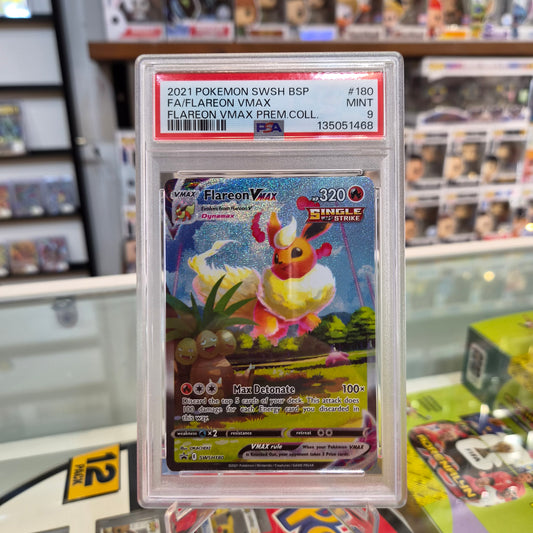 Pokemon TCG - FA Flareon VMAX Promo [PSA 9]