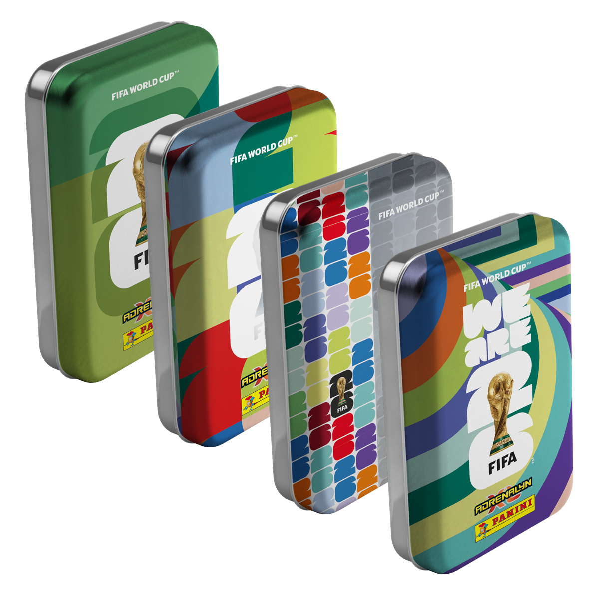 Panini FIFA WORLD CUP 2026™ Adrenalyn XL™ - Pocket Tin [1 Random Tin Design]