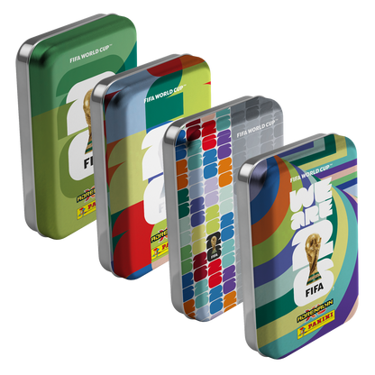 Panini FIFA WORLD CUP 2026™ Adrenalyn XL™ - Pocket Tin [1 Random Tin Design]