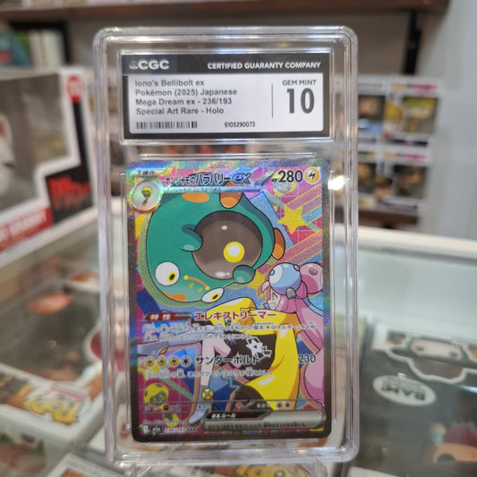 Pokemon TCG - Iono's Bellibolt SAR Japanese [CGC 10]
