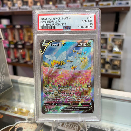 Pokemon TCG - Beedril V Full Art [PSA 10]