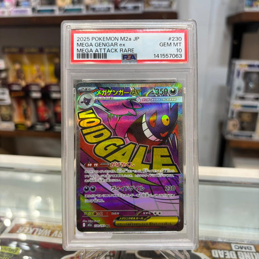 Pokemon TCG - Mega Attack Mega Gengar EX JP [PSA 10]