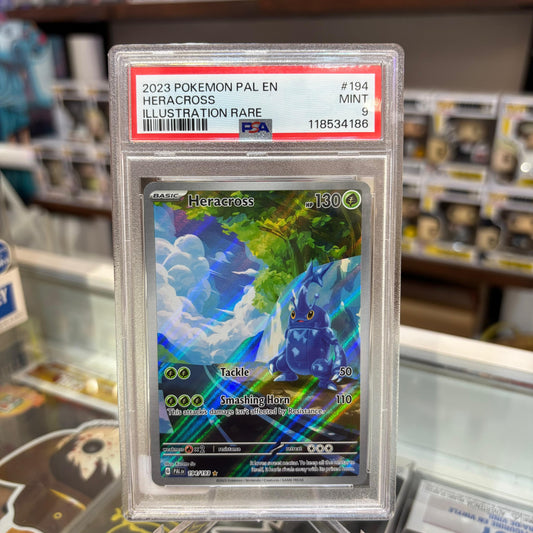 Pokemon TCG - Heracross Illustration Rare [PSA 9]