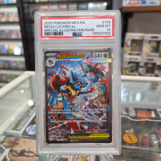 Pokemon TCG - Mega Lucario Ex SIR [PSA 10]