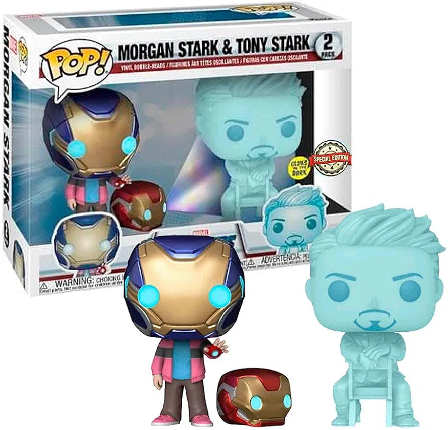 Avengers - Morgan Stark & Tony Stark (2 Pack)[GITD]