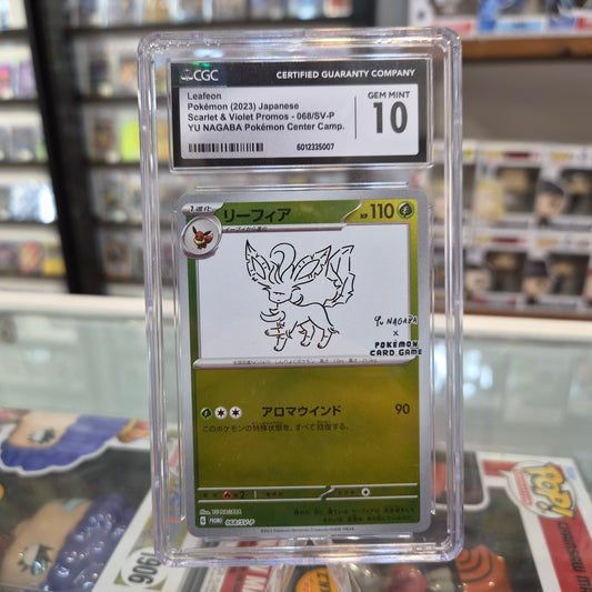 Pokemon TCG - Yu Nagaba Promo Leafeon [CGC 10]
