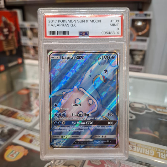 Pokemon TCG - Lapras GX [PSA 9]