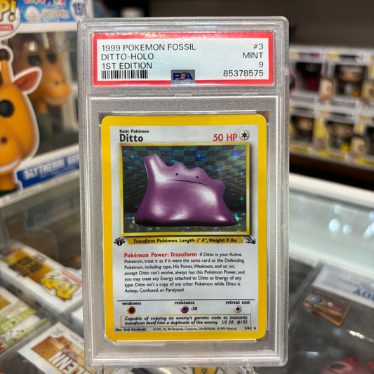 Pokemon TCG - Ditto 1st Edition Holo [PSA 9]
