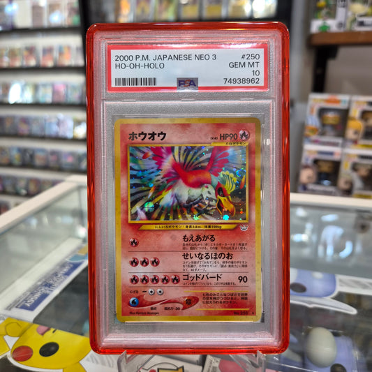 Pokemon TCG - 2000 Ho Oh Neo 3 Japanese [PSA 10]