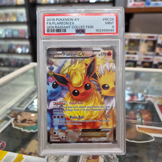 Pokemon TCG - 2016 FA Flareon ex Radiant Collection [PSA 9]