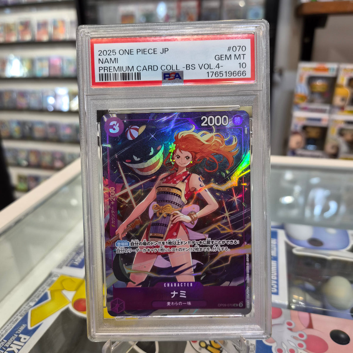 One Piece TCG - Nami Premium Card Collection JP [PSA 10]