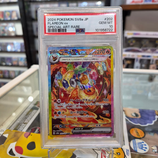 Pokemon TCG - Flareon ex SAR [PSA 10]