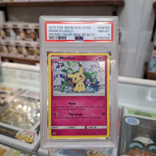 Pokemon TCG - Mimikyu Team Up Promo [PSA 8]