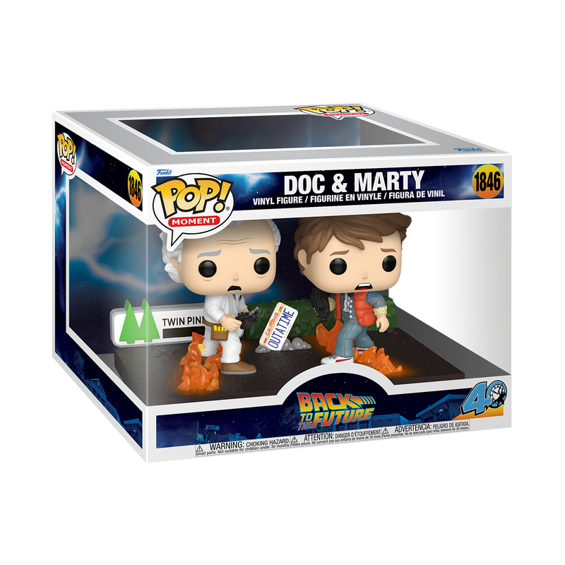 Back to the Future - Doc and Marty [Pop Moment] #1846