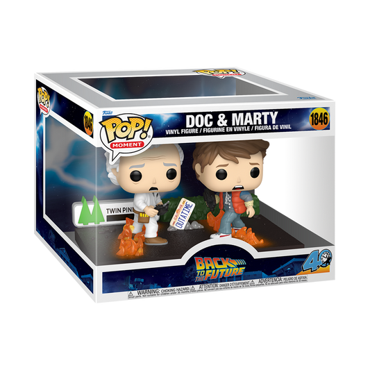 Back to the Future - Doc and Marty [Pop Moment] #1846
