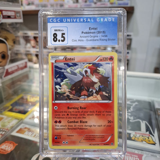 Pokemon TCG - 2015 Entei Holo [CGC 8.5]