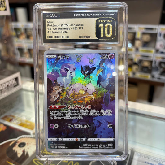 Pokemon TCG - Mew AR JP [CGC Pristine 10]