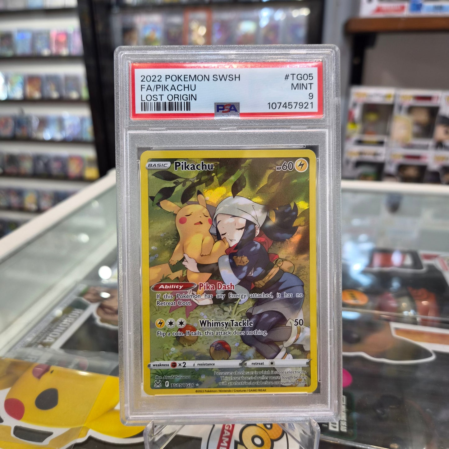 Pokemon TCG - FA Pikachu [PSA 9]