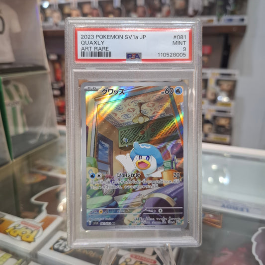Pokemon TCG - Quaxly Art Rare Japanese [PSA 9]