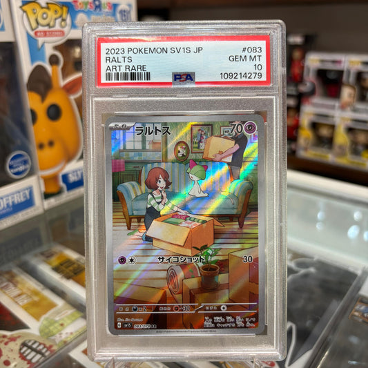 Pokemon TCG - Ralts Japanese AR [PSA 10]
