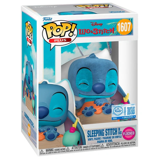 Lilo & Stitch - Sleeping Stitch in Box [Flocked] #1607