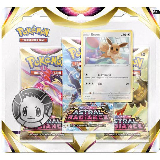 Pokemon TCG - Astral Radiance 3 Packs Blister