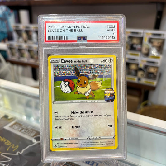 Pokemon TCG - Eevee on the Ball [PSA 9]
