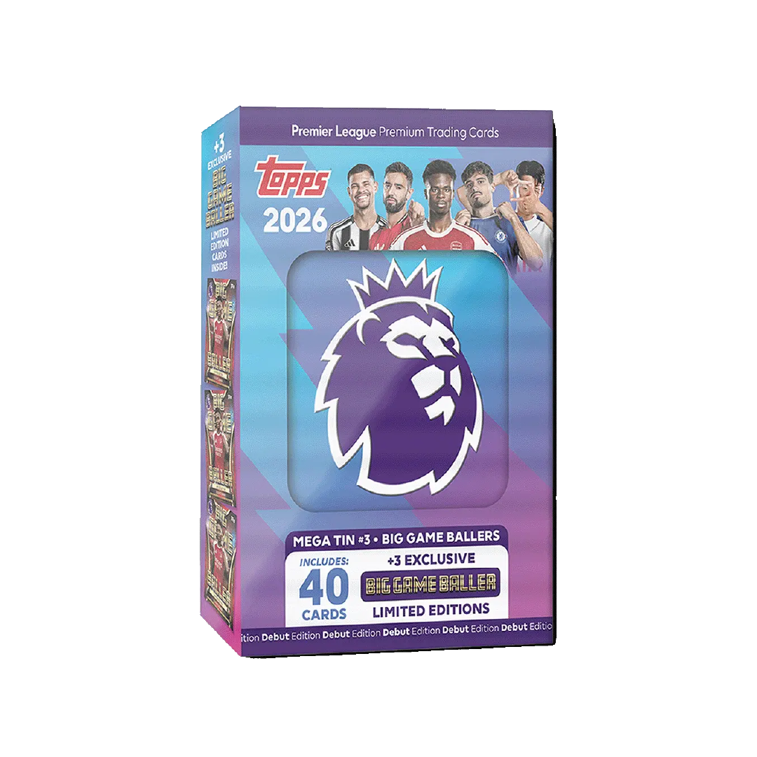 Topps Premier League 2026 - Debut Edition - Mega Tin [1 Random Tin]