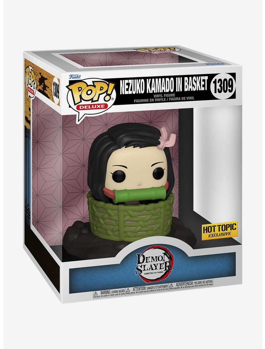 Deluxe Demon Slayer  - Nezuko Kamado in Basket [Hot Topic] #1309